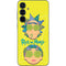 Adult Swim Rick and Morty Rick and Morty Portal Eyes Galaxy A35 5G Skin